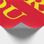 Bereiten Sie das Wrapping Paper an Geschenkpapier (Ecke)