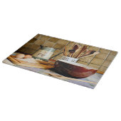 Bereiten Sie für das Backen vor Schneidebrett (Ecke)