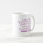 BEREITEN SIE FÜR DEN TAG VOR KAFFEETASSE (VorderseiteRechts)