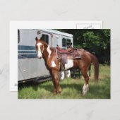 "Bereiten Sie für die Fahrt " vor Postkarte (Vorne/Hinten)