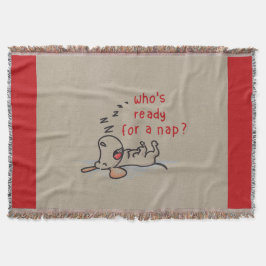 Bereiten Sie für ein Nickerchen vor? Werfen Sie Decke