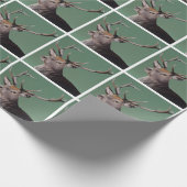 "Bereiten Sie für eine Furche " vor Geschenkpapier (Ecke)