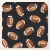 Bereiten Sie für etwas Fußball vor? Rechteckiger Pappuntersetzer (Vorderseite)