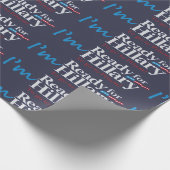 Bereiten Sie für Hillary…. vor Zu zum Gefängnis Geschenkpapier (Ecke)