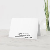 Bereiten Sie für Markt vor Karte (Rückseite)