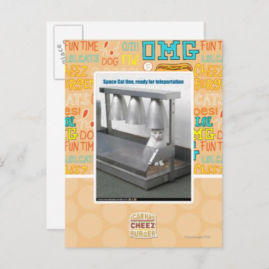 Bereiten Sie für Teleportation vor Postkarte (Vorne/Hinten)