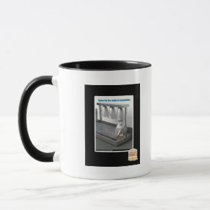 Bereiten Sie für Teleportation vor Tasse