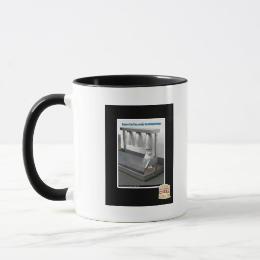 Bereiten Sie für Teleportation vor Tasse (Links)