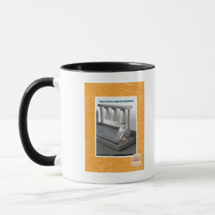 Bereiten Sie für Teleportation vor Tasse