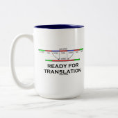 Bereiten Sie für Übersetzung vor (vor-mRNA in Zweifarbige Tasse (Links)