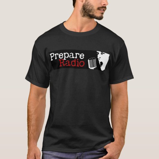 Bereiten Sie Radio vor T-Shirt (Vorderseite)