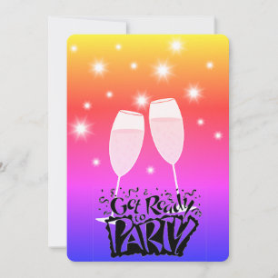 Bereiten Sie sich auf das Party vor Save The Date
