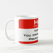Bereiten Sie sich auf Kaufen! Kaffeetasse (Links)