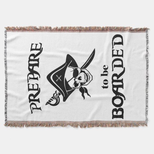 Bereiten Sie sich darauf vor, mit dem Schwarzen Pi Decke (Vorderseite)