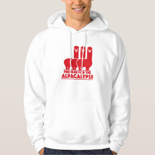 Bereiten Sie sich für das Alpacalypse vor Hoodie
