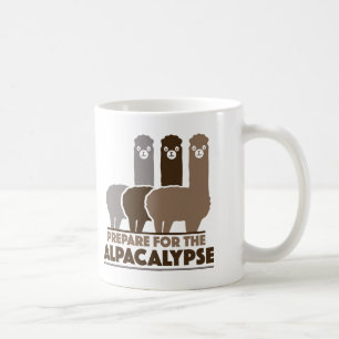 Bereiten Sie sich für das Alpacalypse vor Kaffeetasse