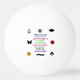 Bereiten Sie vor, um Bier pong Klingeln pong zu Tischtennisball