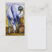 Bereiten Sie vor, um (Einhorn-) Visitenkarten zu Visitenkarte (Vorne/Hinten)