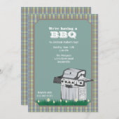 Bereiten Sie vor, um Einladung zu grillen (Vorne/Hinten)