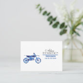 Bereiten Sie vor, um zu gehen Visitenkarte (Stehend Vorderseite)