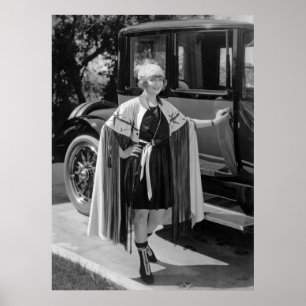 Bereiten Sie vor, um zu wringen, Zwanzigerjahre Poster