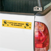 Bereiten Sie zur Hummel vor Autoaufkleber (Auf Lkw)