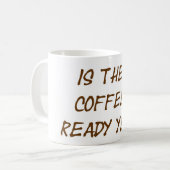 bereites Braun des Kaffees Kaffeetasse (Vorderseite Links)