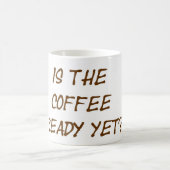bereites Braun des Kaffees Kaffeetasse (Mittel)