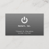 Bereitschaft auf Steigung Visitenkarte (Vorderseite)