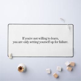 Bereitschaft, Schreibunterricht zu lernen Schreibtischunterlage