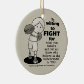 Bereitschaft zur Bekämpfung Keramikornament (Rechts)