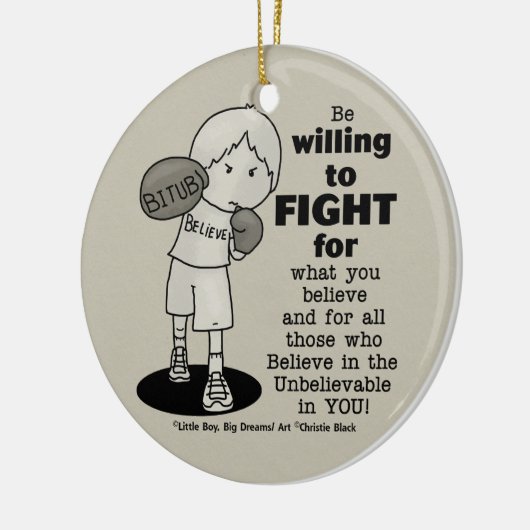 Bereitschaft zur Bekämpfung Keramikornament (Links)