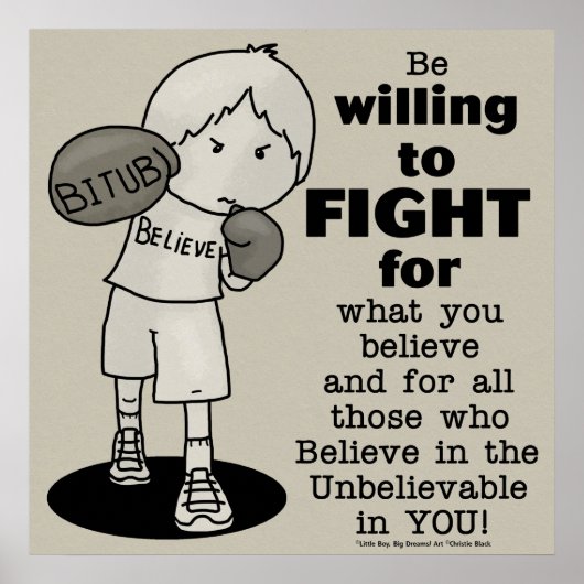 Bereitschaft zur Bekämpfung Poster (Vorne)