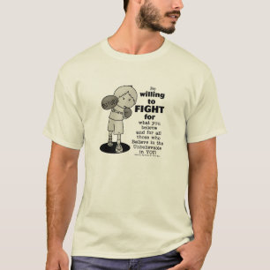 Bereitschaft zur Bekämpfung T-Shirt