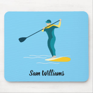 Bereitschaftspaddleboarding Mousepad