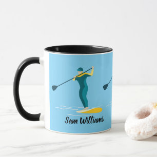 Bereitschaftspaddleboarding Tasse