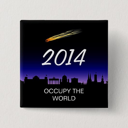 BEREITSTELLEN DER WELT 2014 BUTTON (Vorderseite)