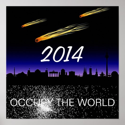 BEREITSTELLEN DER WELT 2014 POSTER (Vorne)