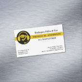 Bereitstellung benutzerdefinierter moderner Notfal Magnetische Visitenkarte (Beispiel)