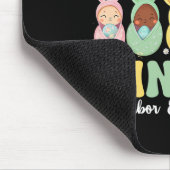 Bereitstellung der Niedlichsten Arbeitskräfte und Mousepad (Ecke)