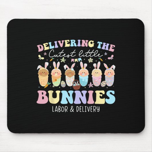 Bereitstellung der Niedlichsten Bunnies Osterarbei Mousepad (Vorne)