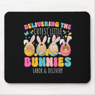 Bereitstellung der Niedlichsten Bunnies Osterarbei Mousepad