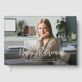 Bereitstellung eines Fotos Handgeschriebenes Skrip Gästebuch (Vorderseite)