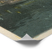 Bereitstellung, RI - nächtliche Sicht auf Stadt un Poster (Ecke)