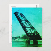 Bereitstellung, RI "Stuck-up Bridge" Postkarte (Vorne/Hinten)