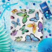 Bereitstellung von benutzerdefinierten Schmetterli Pappteller (Party)