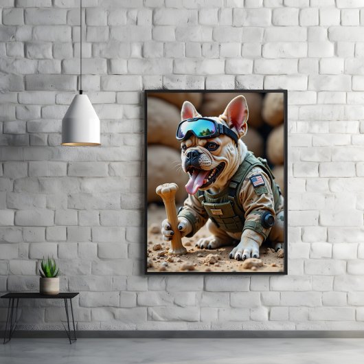 Bereitstellung von Wüstenpaws: Holen Sie sechs Ver Poster