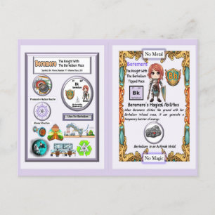 Beremere - Ritter Berkelium Mace Postkarte