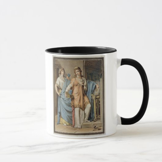 Berenice, Kostüm für "Berenice" durch Jean Racine, Tasse (Rechts)