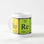 Berenice Periodenname Tasse (Vorderseite Links)